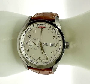 CX106 Oris 7529 XXL Automatic Swiss 27 Jewels Mens Watch - Picture 1 of 9