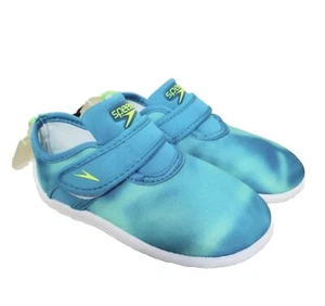 NWT Speedo Water Shoes Size 11/12 XL Color Aqua Blue - Picture 1 of 7