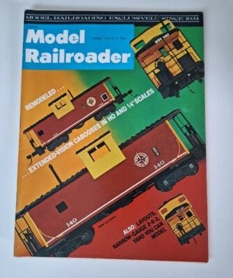 Model Railroader Magazine June 1974 - Image 1 of 2