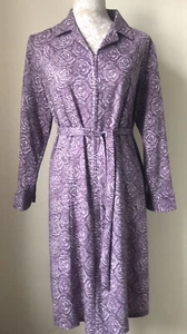 Damart Vintage 1970s Style Dress UK 18 Petite - Picture 1 of 23