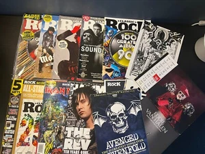Classic Rock Magazine & Hammer Bundle - Job Lot of 8 Magazines Various Editions - Picture 1 of 15