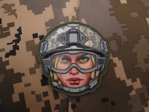 3D PVC TAKTISCHE MORALISCHE ARMEE AUFNÄHER CHEVRON 65 mm PVC - Bild 1 von 2