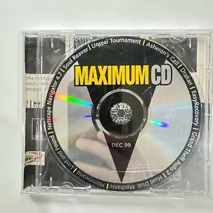 Maximum PC Dezember 99 1999 CD-ROM GTA 2 Unreal Tournament ETC. - Bild 1 von 2
