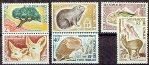 FRENCH SOMALI COAST-1962- FLORA & FAUNA  -VF** - Picture 1 of 1