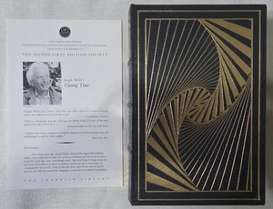 Closing Time by Joseph Heller Franklin Library Signed First Edition (NEW) - Foto 1 di 6