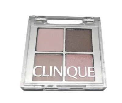 全新 Clinique All About 眼影四色 #06 粉色巧克力 0.07 盎司/2.2 克 无盒 — 第 1/2 张图片