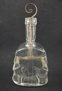 Vintage Glass Violin Shaped Bottle Wall Hanging Vase - Made in France - Picture 1 of 6