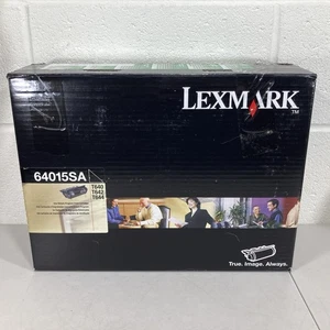 Cartucho de impresión original Lexmark OEM 64015SA - negro T640 T642 T644 - caja abierta - Imagen 1 de 4