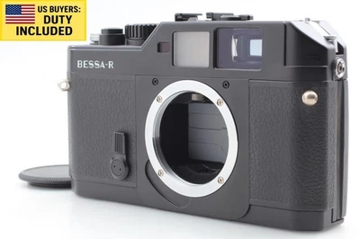 Без липкости [СОВЕРШЕННО НОВЫЙ] Voigtlander Bessa R дальномер пленочная камера корпус черный ЯПОНИЯ - Изображение 1 из 4