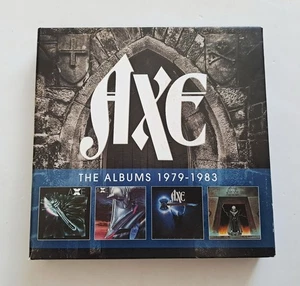 Axe The Albums 1979-1983 4 CD Box Set 2022 Cleopatra Records Dead Line VGC - Picture 1 of 11