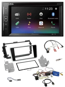 Pioneer Bluetooth Lenkrad USB 2DIN DAB DVD Autoradio für Nissan Micra 17-20 Rück - Bild 1 von 10