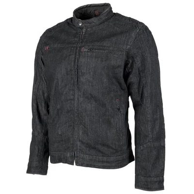 Chaqueta de moto de mezclilla Speed And Strength para hombre - negra - 3XL Foto 1 de 4