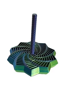 3.5" Sm 3D Print Fidget Star Handle Toy Stress Relief Desk Adult Child Gift #12 - Picture 1 of 5