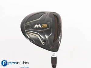 TaylorMade 2016 M2 15* 3 Wood - TaylorMade REAX 65 Regular Flex #437053 - Picture 1 of 4