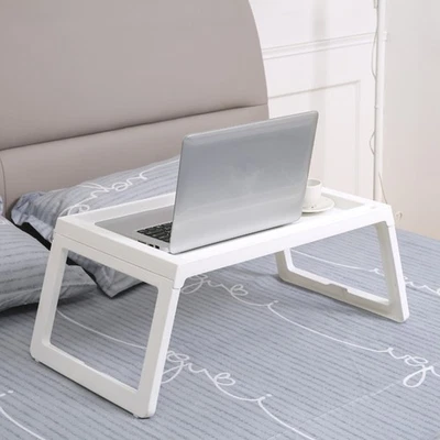  Foldable Bed Table Folding Breakfast Bed Desk Table Computer Laptop Holder for - Image 1 of 4