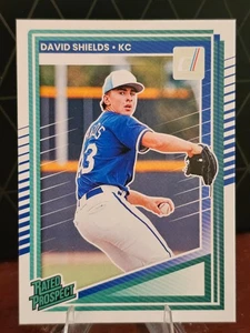 2025 Panini Donruss Rated Rookie - David Shields #104 - Bild 1 von 2
