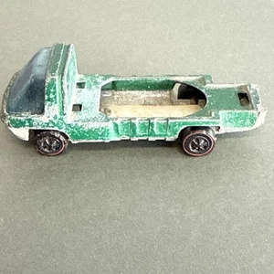 Vintage 1969 Hot Wheels Diecast Heavyweights Redline Green Cement Mixer Restore - Picture 1 of 10