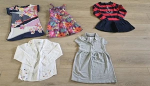 Lot Of Girls 6, 6x, Dresses And Shirt, Short/long Sleeve. Sailor Dress Plus EUC - Picture 1 of 13