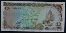 Banknote / Paper money Malediven / Maldives 10 Rufiyaa (MVR) 1983