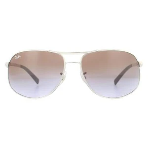 Ray-Ban Occhiali da sole RB3387 003/68 argento marrone sfumato - Foto 1 di 4