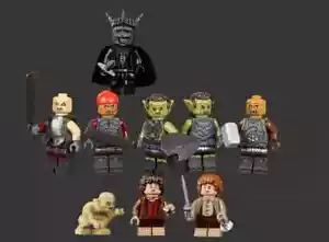 Lego Lord Of The Rings MINIFIGURES X9 + Accessories Barad Dur 10333 NEW LOTR - Picture 1 of 3