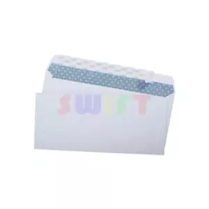 (240 Count) 3-5/8 x 6-1/2 #6 Business Envelope Peel and Seal with Security Tint - Picture 1 of 1