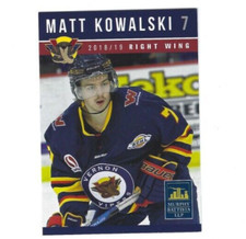 2018-19 Vernon Vipers (BCHL) Matt Kowalski