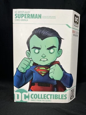 DC Artists Alley Superman Brilla en la Oscuridad Variante Estatua Uminga Caja Almuerzo Nuevo Foto 1 de 4