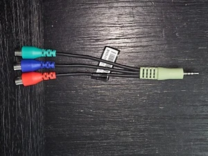 Genuine Samsung BN39-01154C CBF Signal LED TV 1/8" 3.5mm Component Adapter Cable - Picture 1 of 3