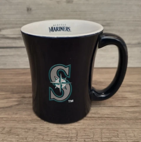 Seattle Mariners 3oz Espresso Miniature Mug Shot Glass Jigger Toothpick Holder Cover