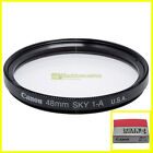 48mm. Filter Sky Light 1A Original Canon With Screw M48. Skylight Filter