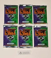 NETRUNNER Deckmaster Tradable Card Game Booster Pack Sealed X6