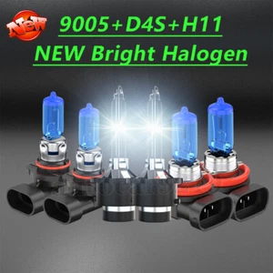 HID/LED Headlight Fog Light Bulbs Combo 9005+D4S+H11 For Toyota Venza 2009-2012 - Picture 1 of 22
