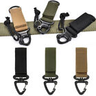 Tactical Gear Clip Carabiner Keychain Belt Webbing Military Hanger Key Chain