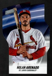 Nolan Arenado 2022 Stadium Club Triumvirati Die Cut SP St. Louis Cardinals - Foto 1 di 2