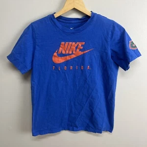 Nike University Of Florida Gators Blue T-Shirt Boy’s XL - Picture 1 of 5