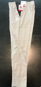Reebok Girls Knit Pants Grey Heather Size Slim Medium (8) - Picture 1 of 2
