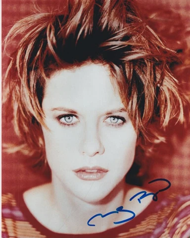 Meg Ryan signed 8x10 photo Cover