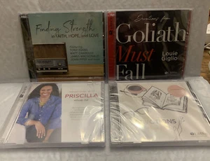 Lot of 4 LifeWay CDs Sealed Devotions Goliath Priscilla - Picture 1 of 10
