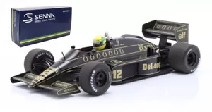 Minichamps Lotus 98T #12 2nd German GP 1986 - Ayrton Senna 1/18 Scale - Picture 1 of 6