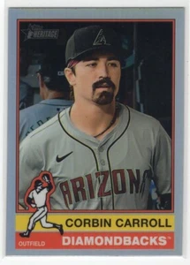 Corbin Carroll 2025 Topps Heritage Chrome Refractor #232 - Diamondbacks - Picture 1 of 1