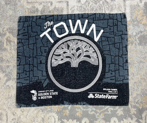 THE TOWN Golden State Warriors VS Boston SPLASH Towel 1 of 5 Cover