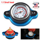 Car Thermostatic Gauge Radiator Cap Cover Small Head With Water Temp Meter Blue Toyota Tercel