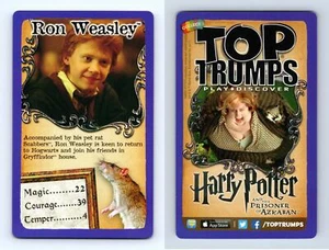 Ron Weasley - Harry Potter & Prisoner Of Azkaban 2017 Top Trumps Specials Card - Picture 1 of 1