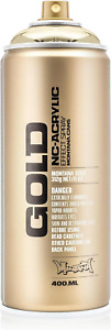 Cans  GOLD 400 Ml Color, Goldchrome Spray Paint
