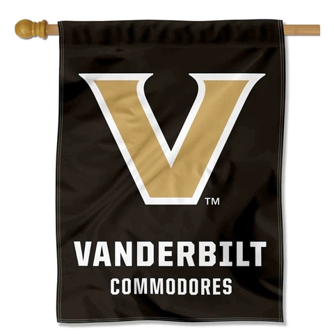 Vanderbilt University Wordmark Two Sided House Flag Cover