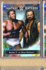 Booker T Vs. Drew McIntyre-2020 Topps Chrome Refractor Fantasy Matches-WWE - Picture 1 of 1