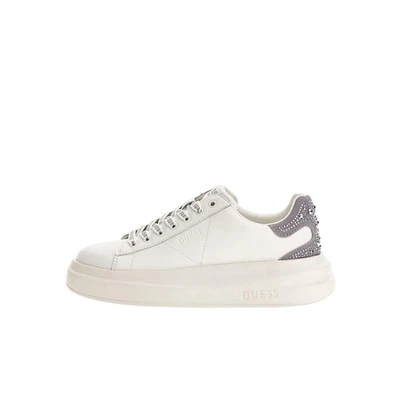 Guess Sneakers Ecopelle Donna Grigio/bianco Fltelblea12 - Immagine 1 di 4