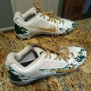 SELTENE Nike Alpha Pro Fußball silber Stollen Herren Größe 12,5 weiß Mid Flywire - Bild 1 von 12