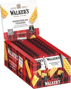 Walkers shortbread biscuits 24 x 40g. Shortbread fingers biscuits. - Picture 1 of 6